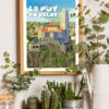 1-affiche-poster-auvergne-le-puy-en-velay-eglise-saint-michel-daiguilhe-vintage-flatdesign-design-decoration-maison