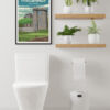 affiche-poster-auvergne-combrailles-pontgibaud-chateau-dauphin-vintage-flatdesign-design-decoration-maison-toilette
