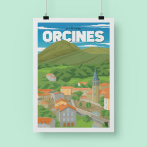 affiche-poster-orcines-vintage-flatdesign-design-decoration-maison