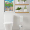 Bourbon-l'Archambault poster affiche toilette