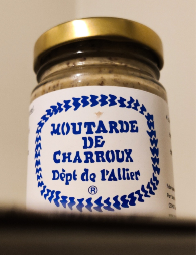 la vraie moutarde de Charroux